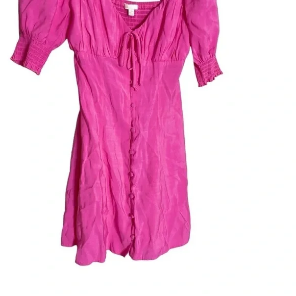Gianni Bini GB Bubblegum Barbie Pink Dress XS - Picture 6 of 6